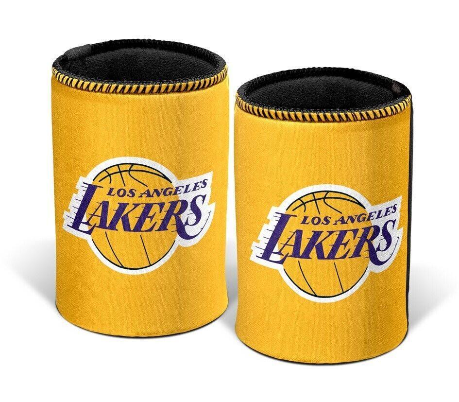 NBA Stubby Can Cooler - Los Angeles Lakers - Rubber Base - Single