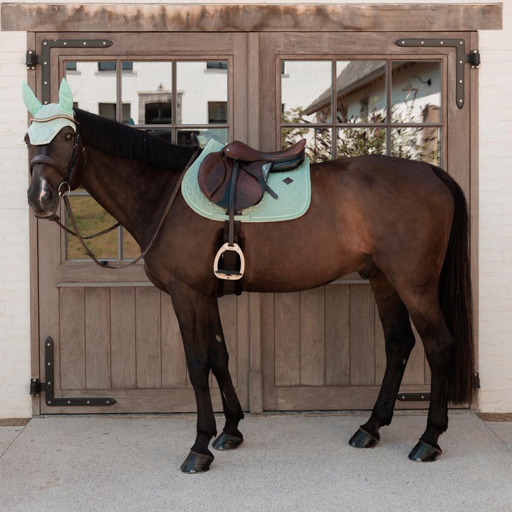 Saddle Pad velvet jumping mint pony 2/3