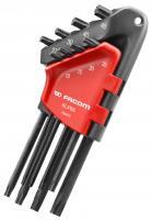 Facom juego de llaves Torx en ángulo recto con portaherramientas