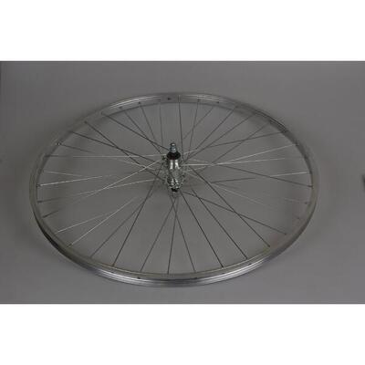 Roland achterwiel 28" velg beretta vaste as aluminium zilver