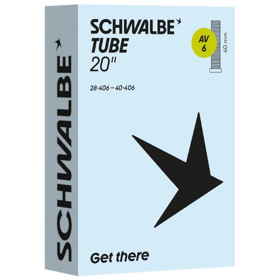 Dętka SCHWALBE nr 6 20" (28/40-406) wentyl AV 40 mm
