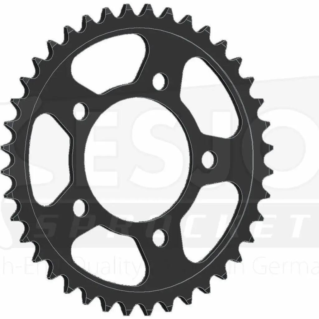 ESJOT 520 Chainring, 36T, Steel, Black.