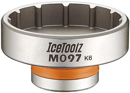IceToolz M097 Tretlager-Schlüssel 12 Zähne CR-Mo 1/2