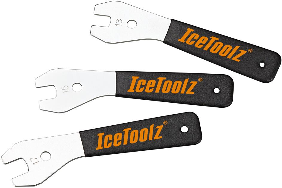 Zestaw kluczy stożkowych IceToolz 3 szt. 13/15/17 mm