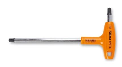 Beta 97TTX T30 llave Torx angular 200 mm con mango de potencia