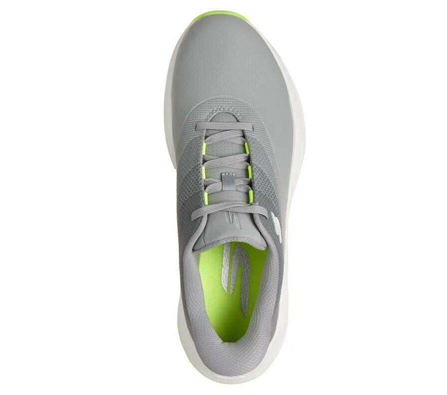 Chaussures de golf Skechers Slip-Ins imperméables Flow SI pour homme, grises 2/7