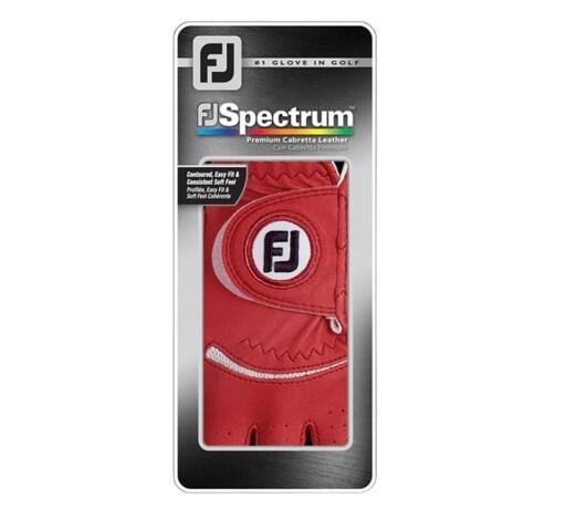 FOOTJOY SPECTRUM PEARL/ROUGE - GANT FEMME 2/4