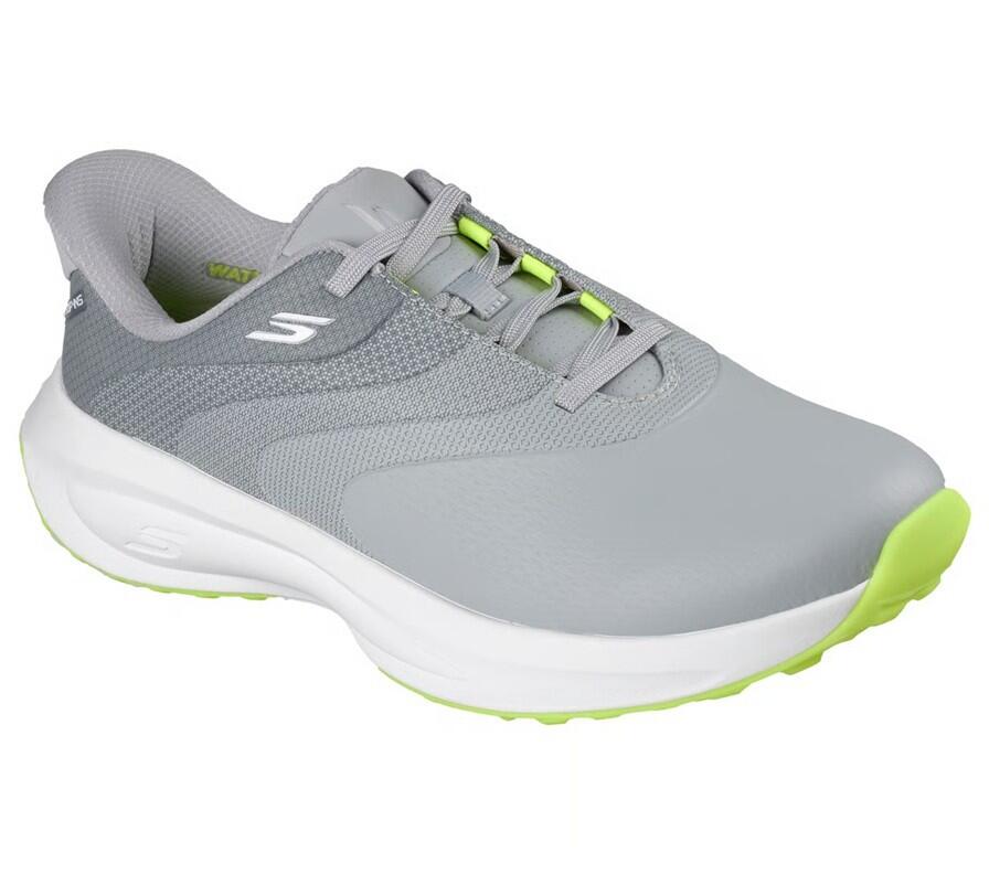 Chaussures de golf Skechers Slip-Ins imperméables Flow SI pour homme, grises 4/7
