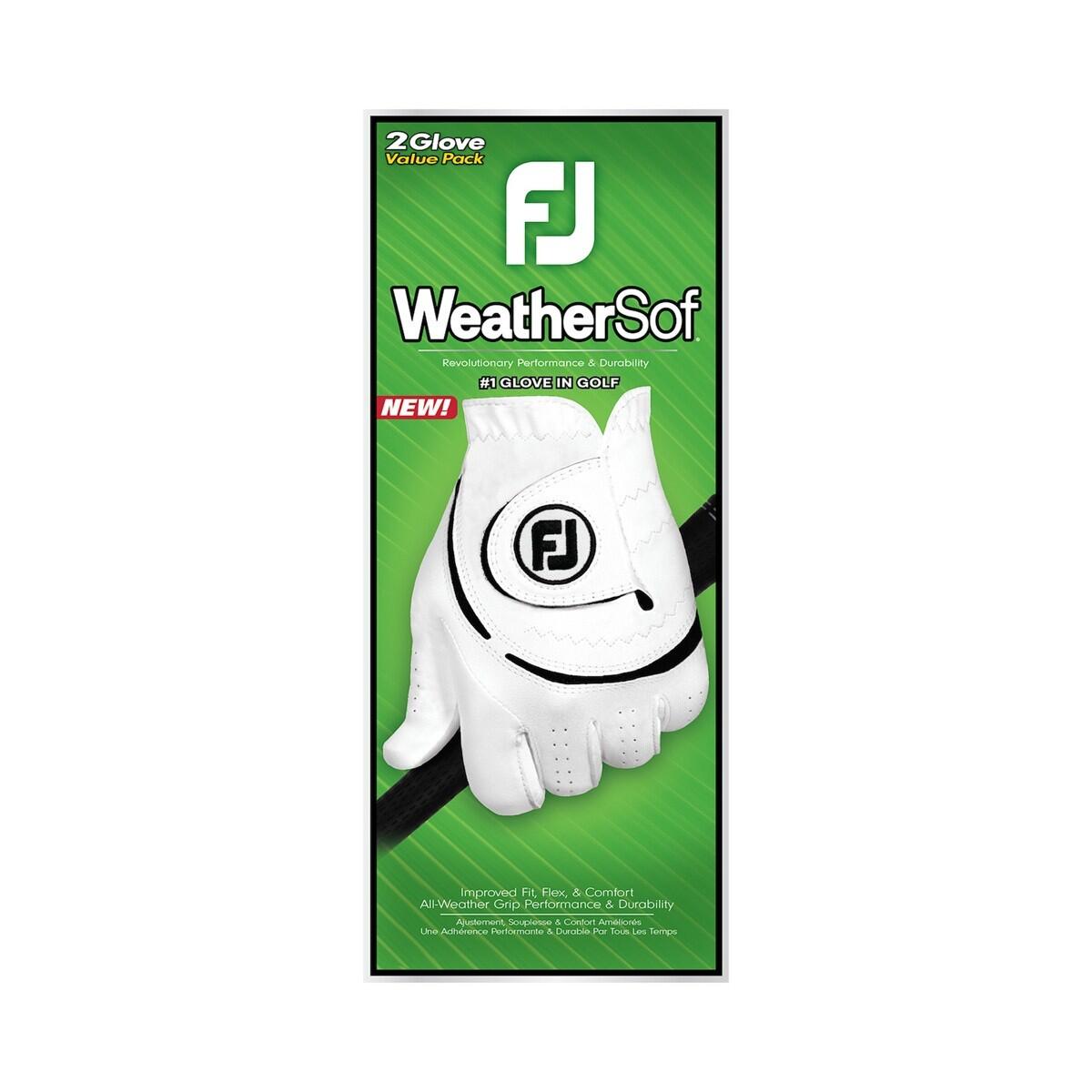 Gants FJ Weather Soft Pack 2 pour femme, blanc et noir 3/3