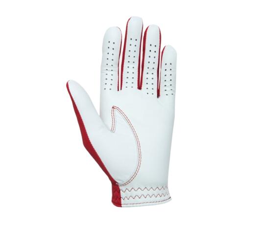 FOOTJOY SPECTRUM PEARL/ROUGE - GANT FEMME 4/4