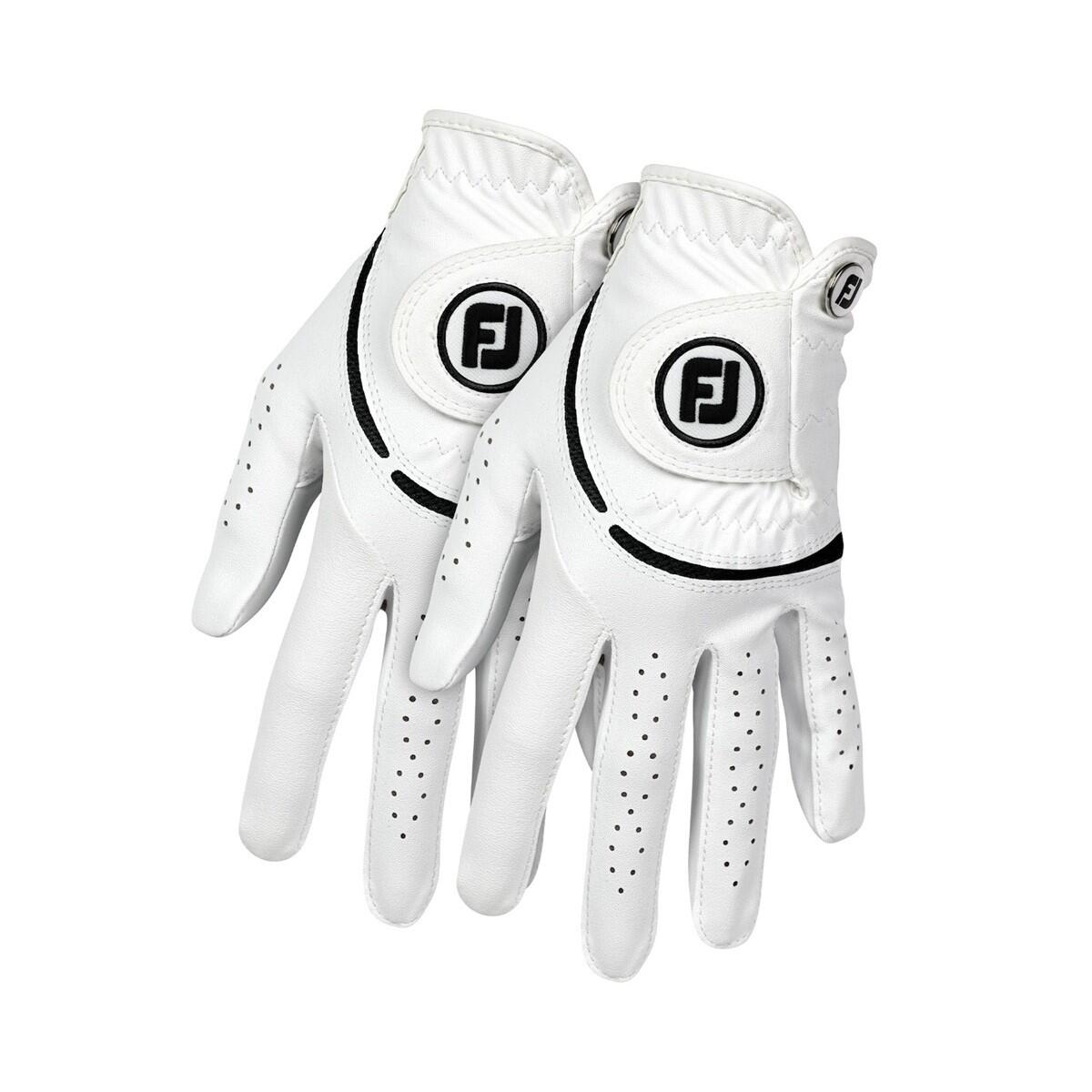 Gants FJ Weather Soft Pack 2 pour femme, blanc et noir 2/3