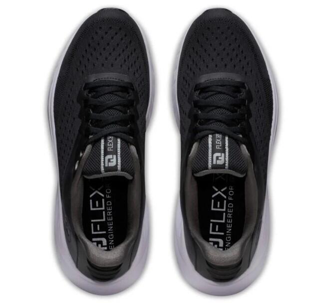 Scarpe da golf da donna Footjoy Flex XP nere 2/3