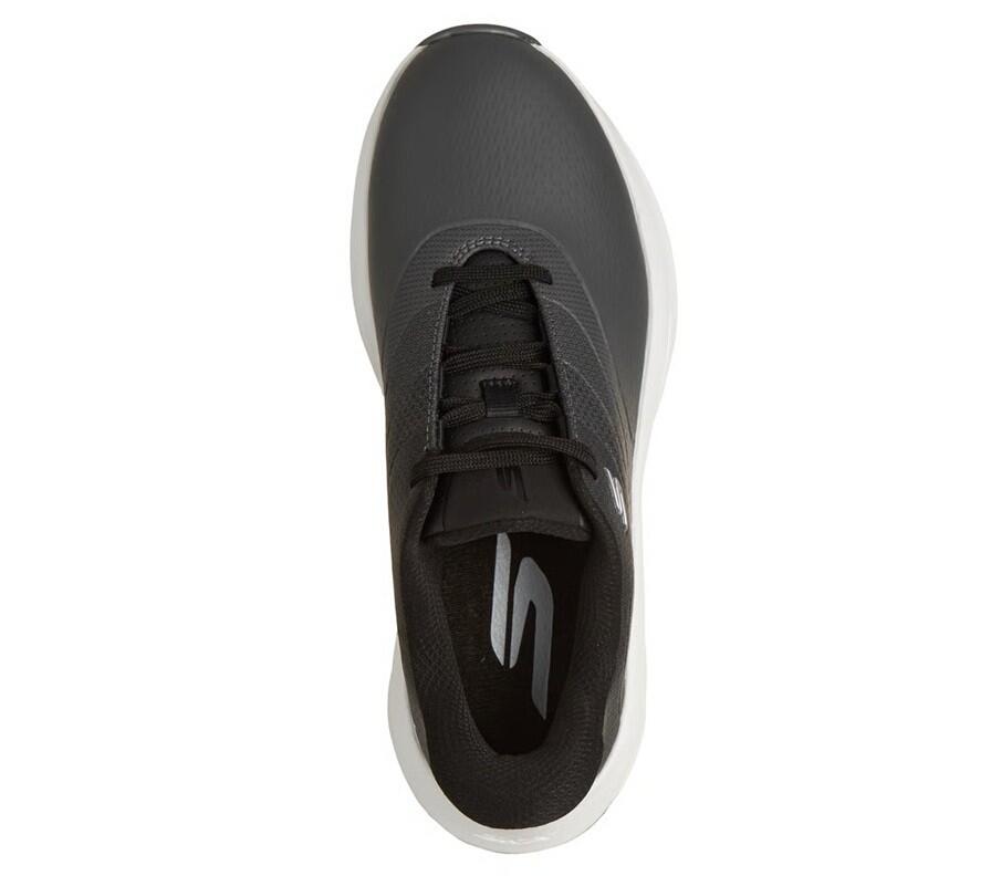 Skechers Damen-Golfschuhe, wasserdicht, zum Hineinschlüpfen, Schwarz 3/6