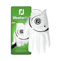 Guanto da golf da uomo Footjoy Weathersoft, bianco 2/4