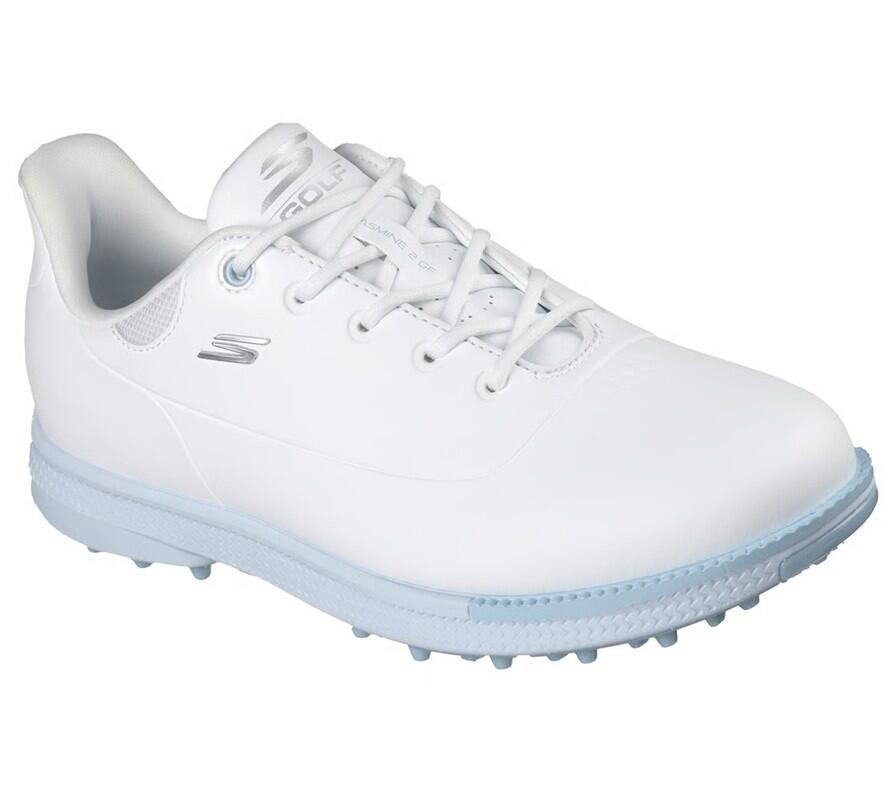 Scarpe da golf da donna Skechers Go Golf Jasmine 2 GF bianche 4/5