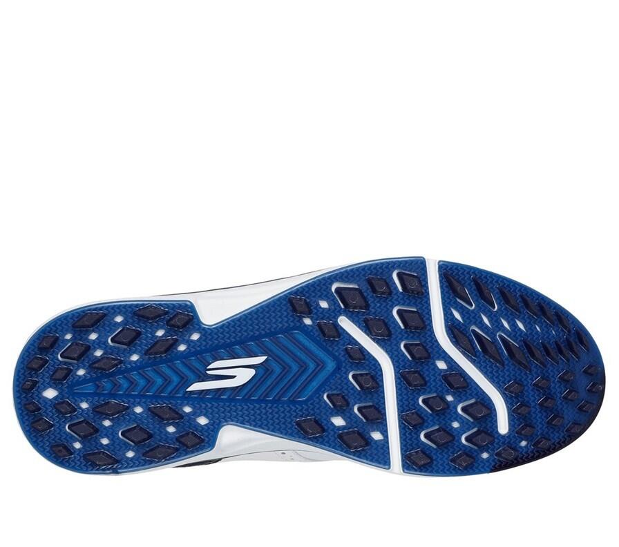 Scarpe da golf slip-in bianche da uomo Skechers Go Golf Prestige SL 3/4