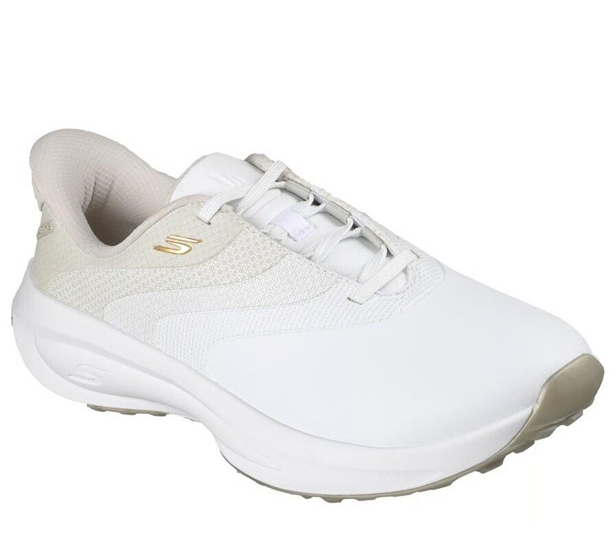 Skechers Damen-Golfschuhe zum Hineinschlüpfen, wasserdicht, weiß 4/6