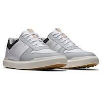 Chaussures de golf décontractées Footjoy Contour pour homme, blanches 4/4