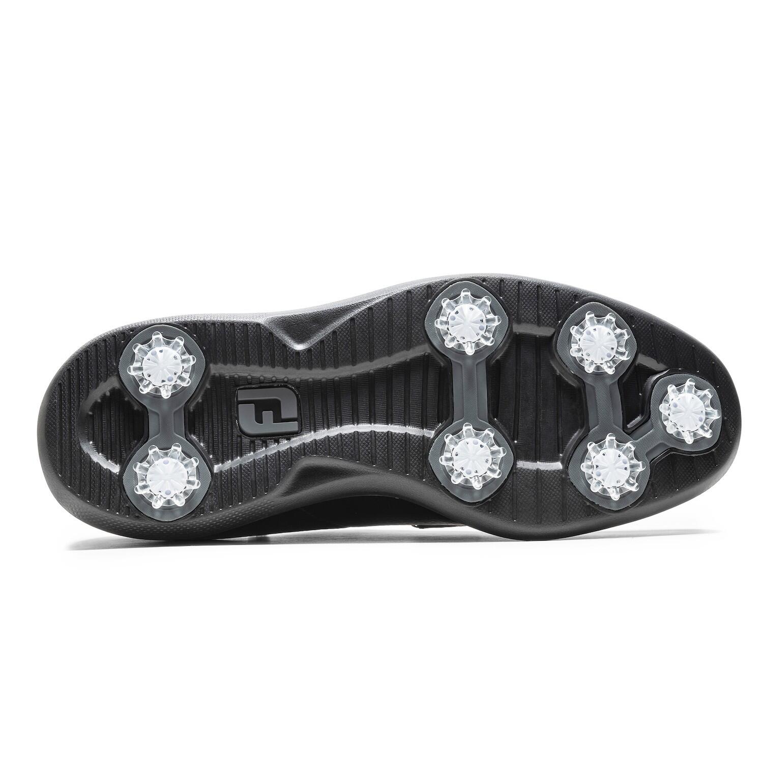 Scarpe da golf da uomo Footjoy Traditions Blucher nere 3/7