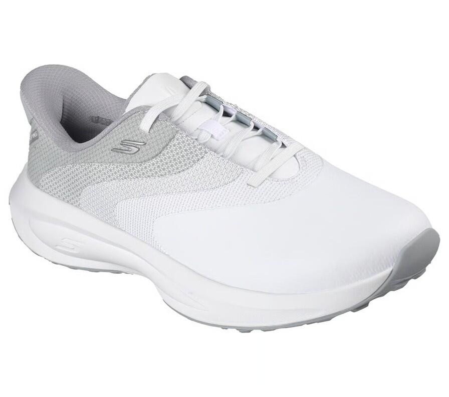 Scarpe da golf Skechers Slip-ins Golf Waterproof Flow SI da uomo bianche 4/5