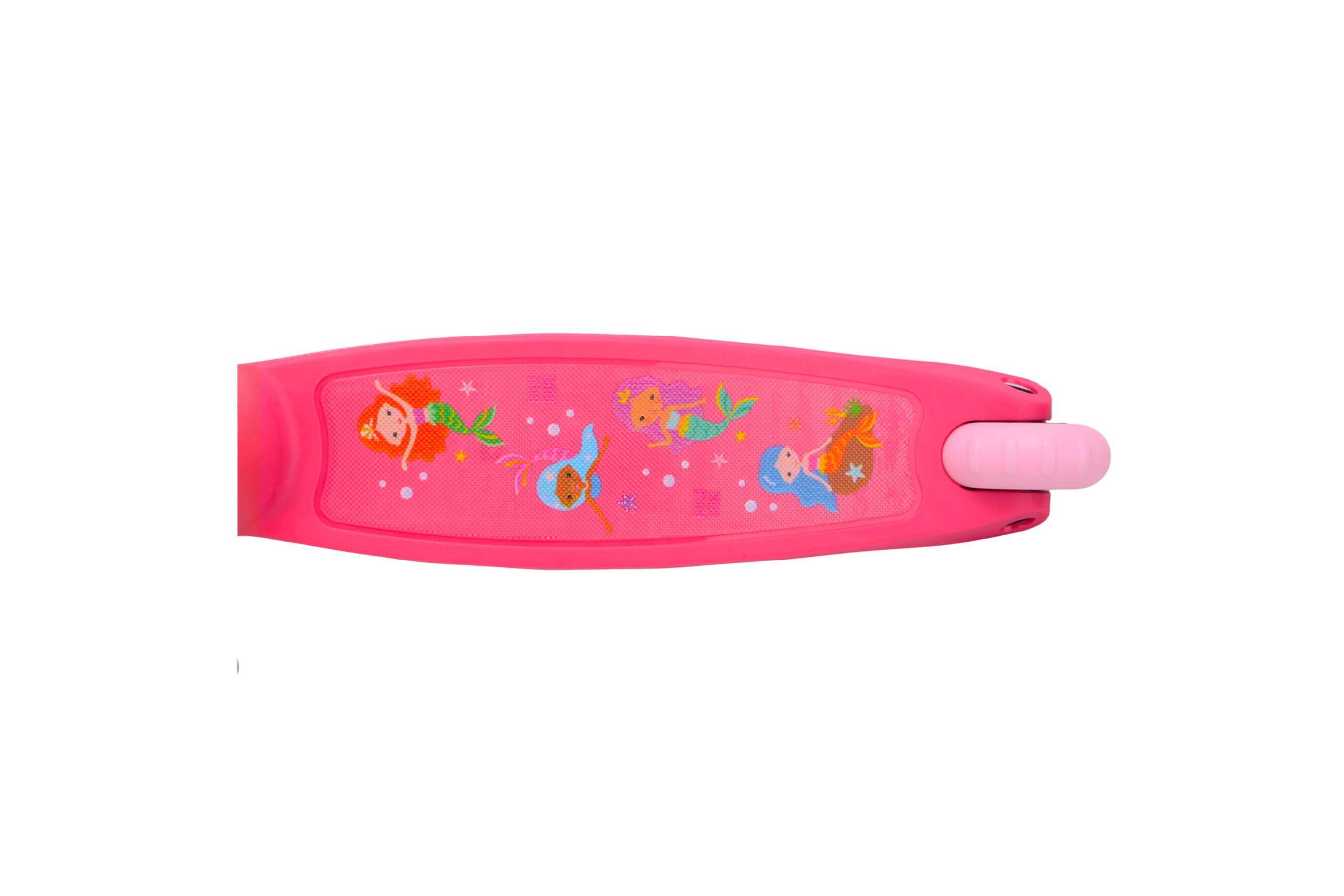 kinderstep driewieler Zeemeermin roze 3/5