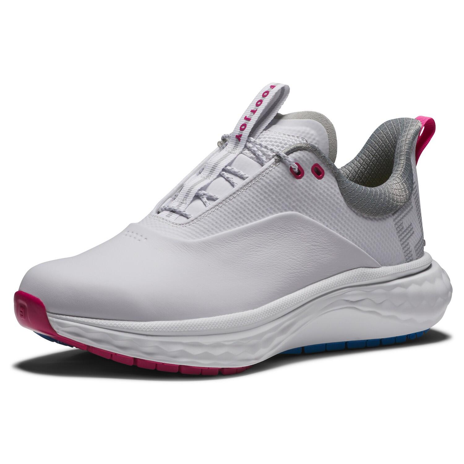 Footjoy Quantum Damen Golfschuhe Weiß 3/4