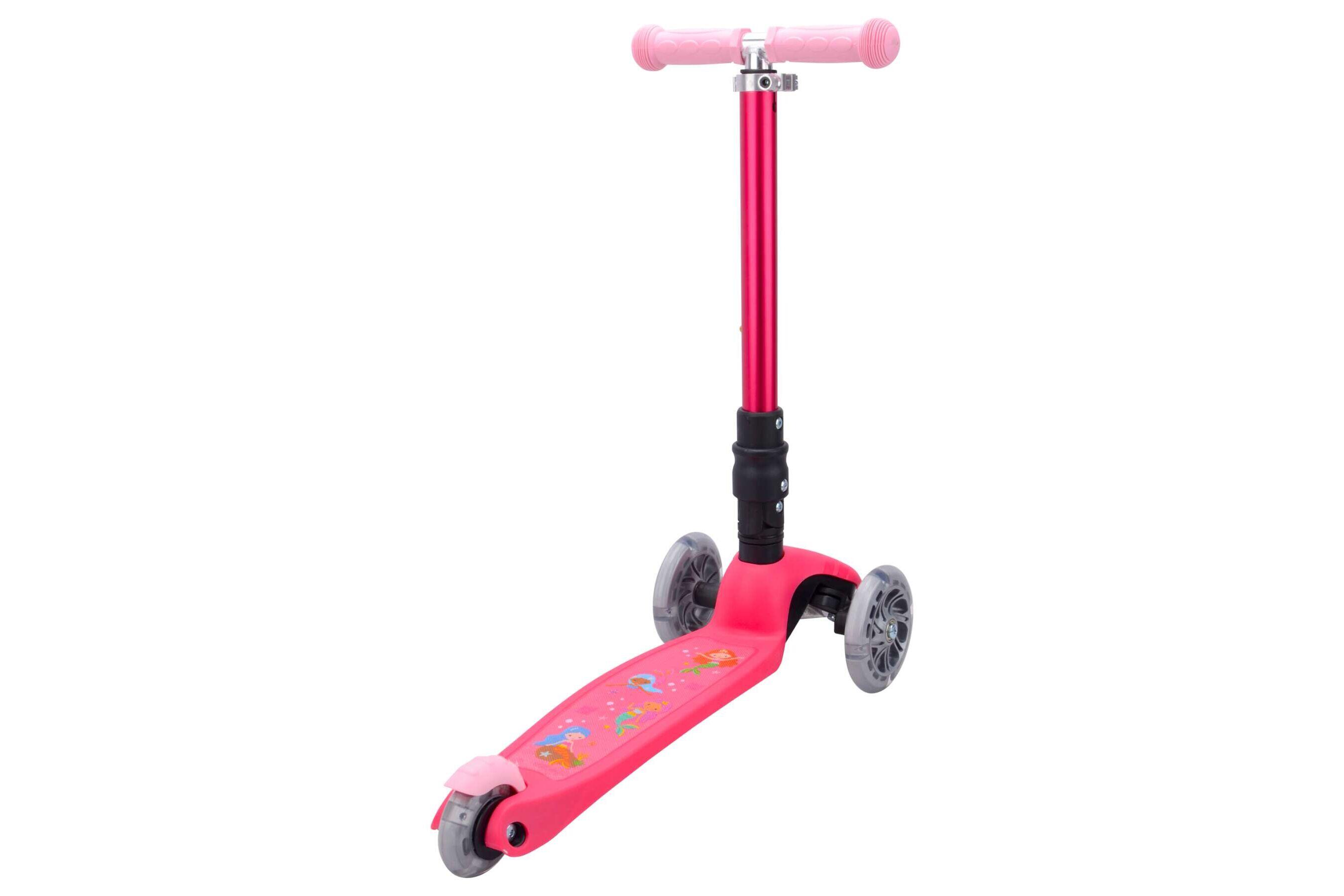 kinderstep driewieler Zeemeermin roze 4/5