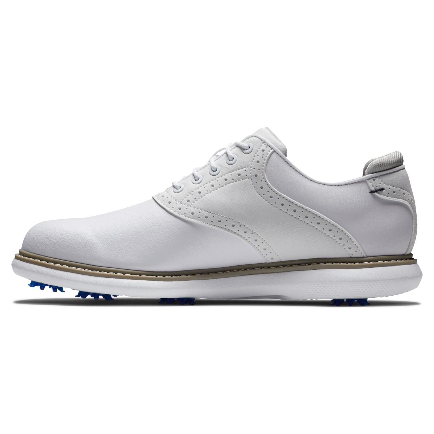 Golf schoenen Footjoy Traditions voor mannen, wit 2/6