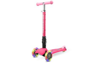 Kinderstep driewieler zeemeermin roze