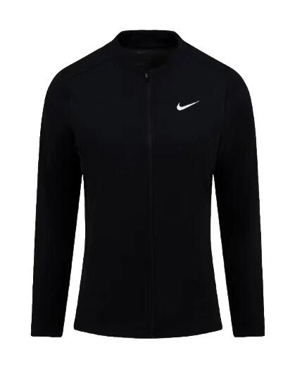 Veste de golf Nike Dri-FIT à fermeture éclair intégrale pour femme, noire 2/2
