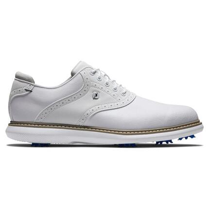 Chaussures de golf Footjoy Traditions pour hommes, blanches