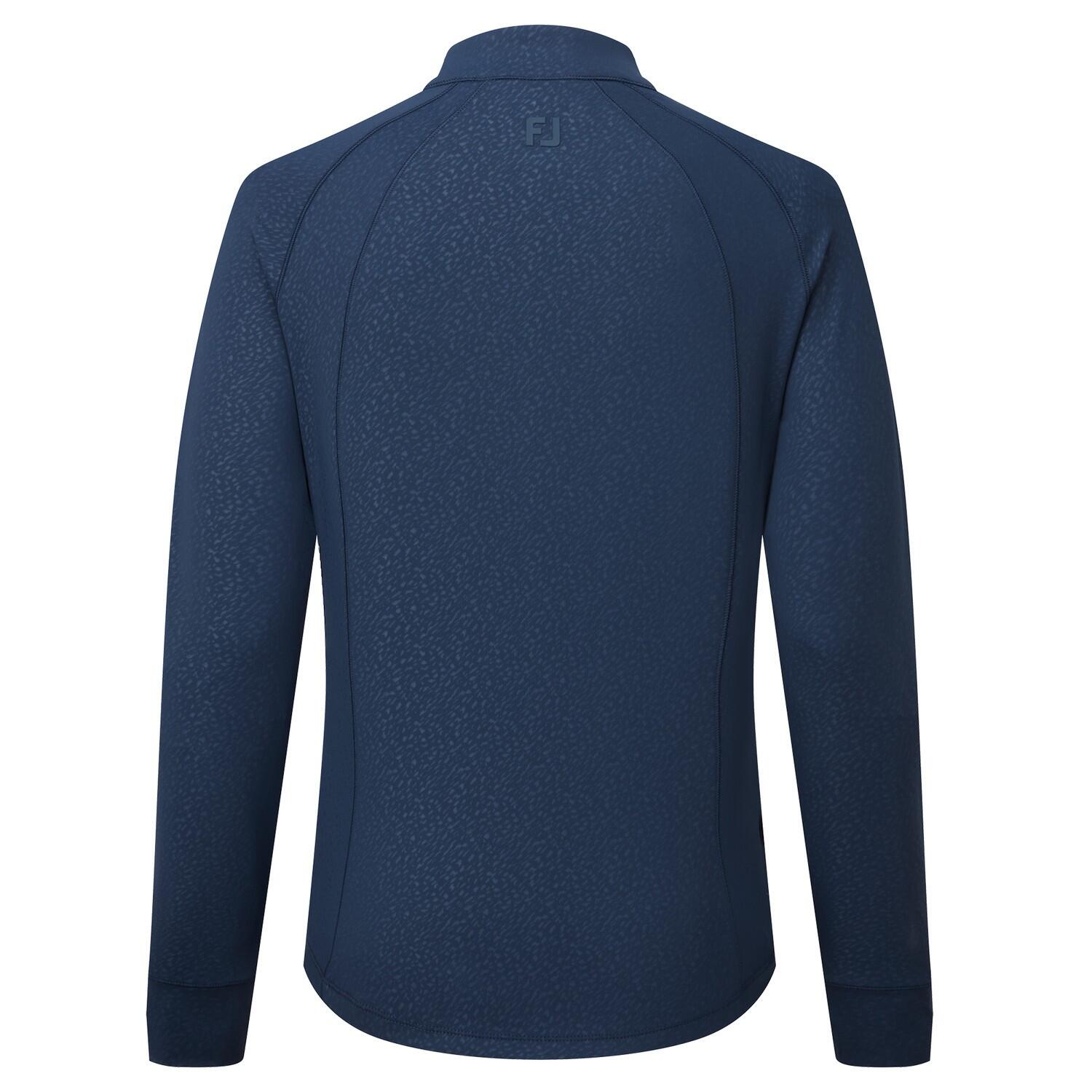 Chaqueta Footjoy Full-Zip Midlayer Mujer Azul Marino 4/4
