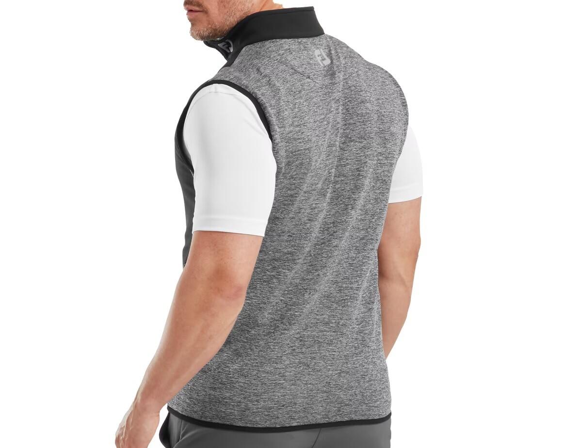 Gilet da golf da uomo Footjoy Thermoseries Hybrid nero 2/5