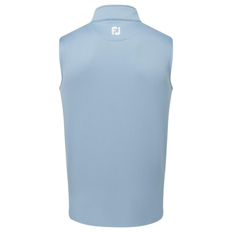 Chaleco Golf Footjoy Half-Zip Storm/Mist Hombre Azul 3/3