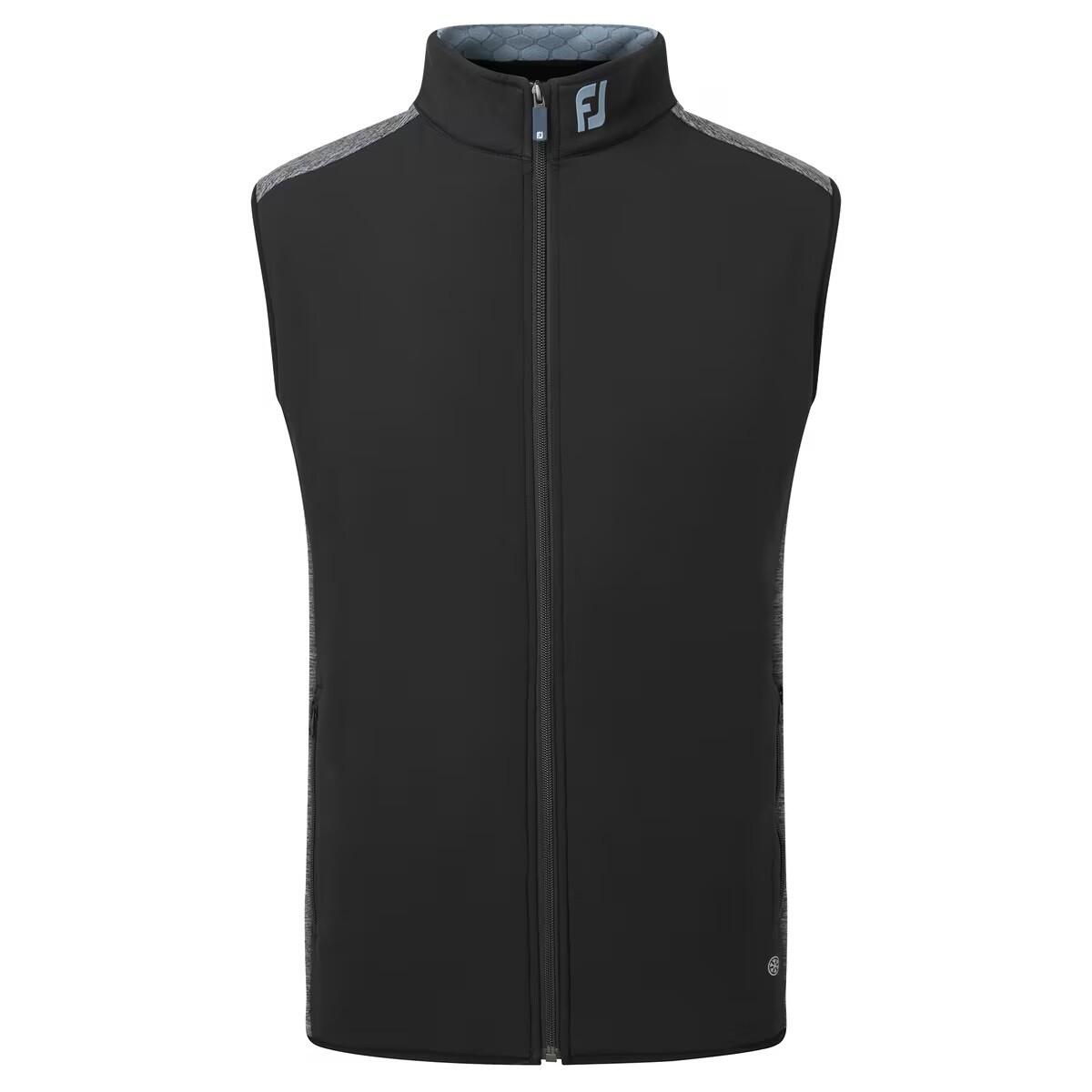 Gilet da golf da uomo Footjoy Thermoseries Hybrid nero 4/5