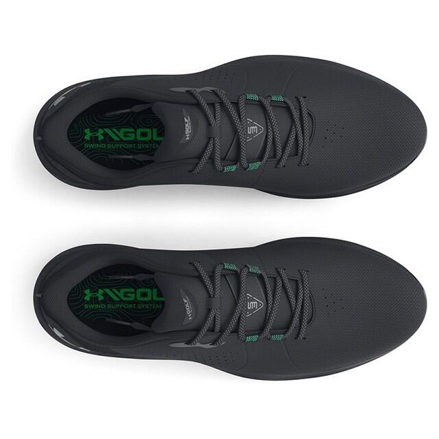 Zapatos Golf Under Armour Drive Pro Wide Hombre Negro 3/4