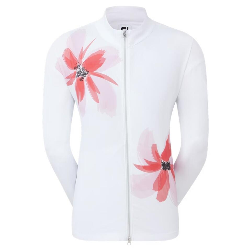 Giacca da golf leggera da donna Footjoy bianca 2/3