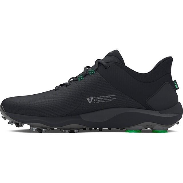 Zapatos Golf Under Armour Drive Pro Wide Hombre Negro 4/4