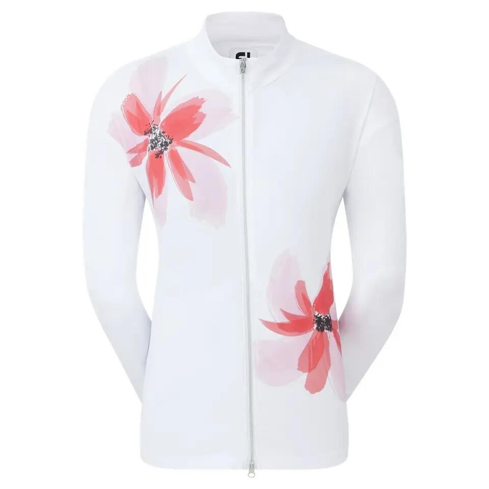 Giacca da golf leggera da donna Footjoy bianca 2/3