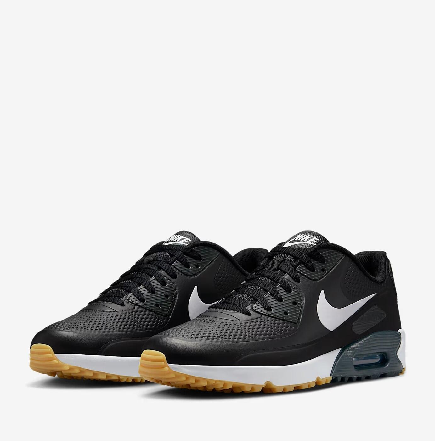 Scarpe da golf Nike Air Max 90G nere 4/4