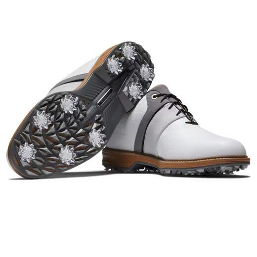 Chaussures de golf Footjoy Premiere Packard Series pour hommes, blanches 5/6
