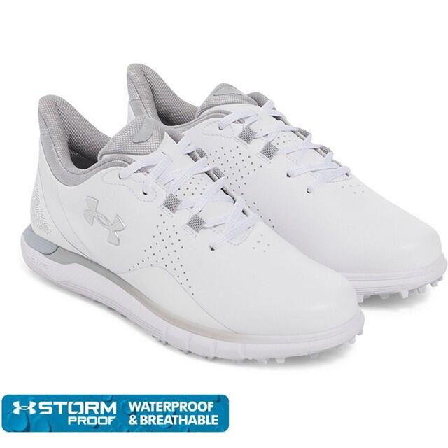 Chaussures de golf Under Armour Drive Fade SL pour femmes, blanches 3/3