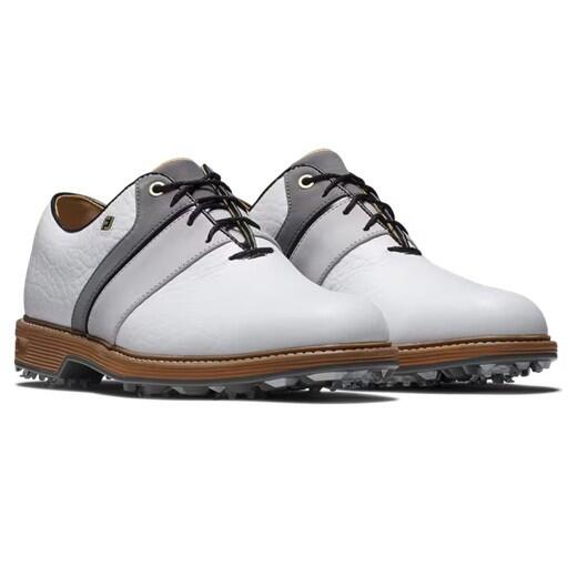 Chaussures de golf Footjoy Premiere Packard Series pour hommes, blanches 4/6