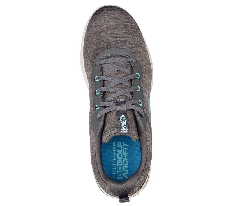 Scarpe da golf da donna Skechers Go Golf Walk 5, grigie 3/4