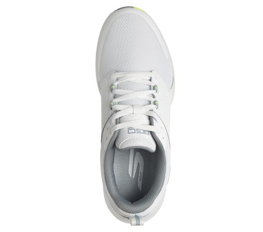 Chaussures de golf blanches Skechers Golf Quest pour hommes 2/7