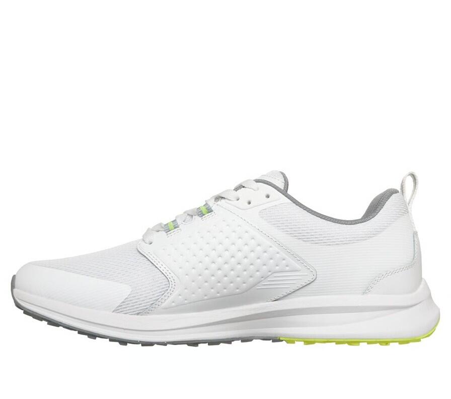 Chaussures de golf blanches Skechers Golf Quest pour hommes 5/7