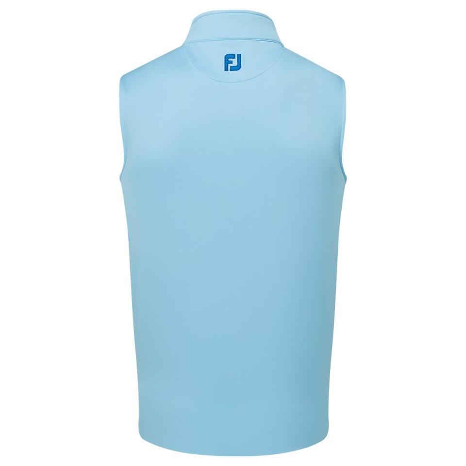 Chaleco Golf Footjoy Half Zip Hombre Azul 3/3