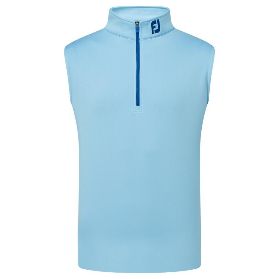 Chaleco Golf Footjoy Half Zip Hombre Azul 2/3
