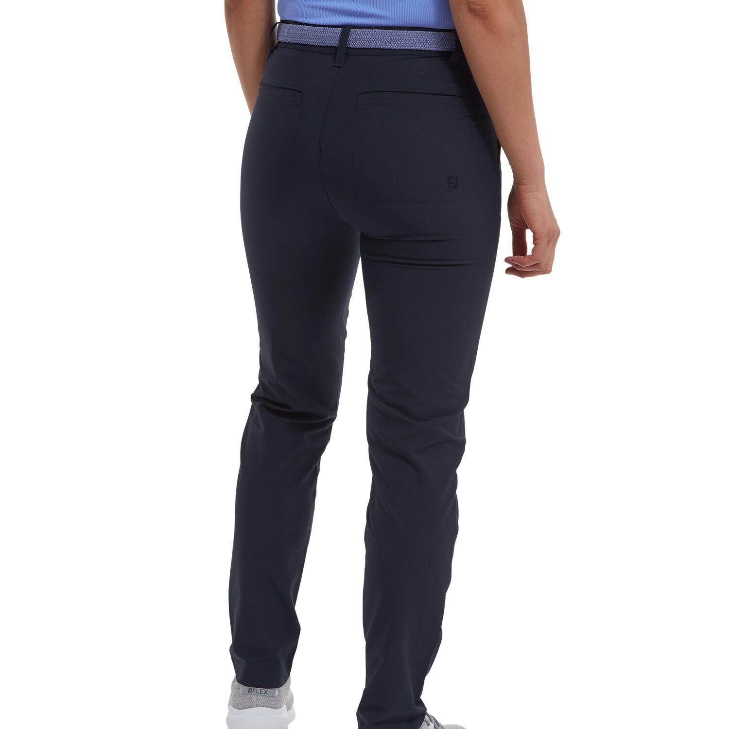 Pantaloni da golf elasticizzati da donna Footjoy blu navy 2/5