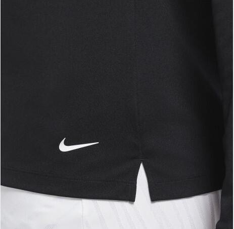 NIKE DRY FIT VICTORY BLACK ML - POLO DONNA 3/3